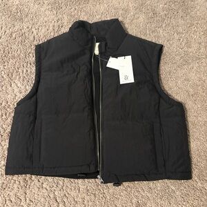 Dry Goods Black Puffer Vest
